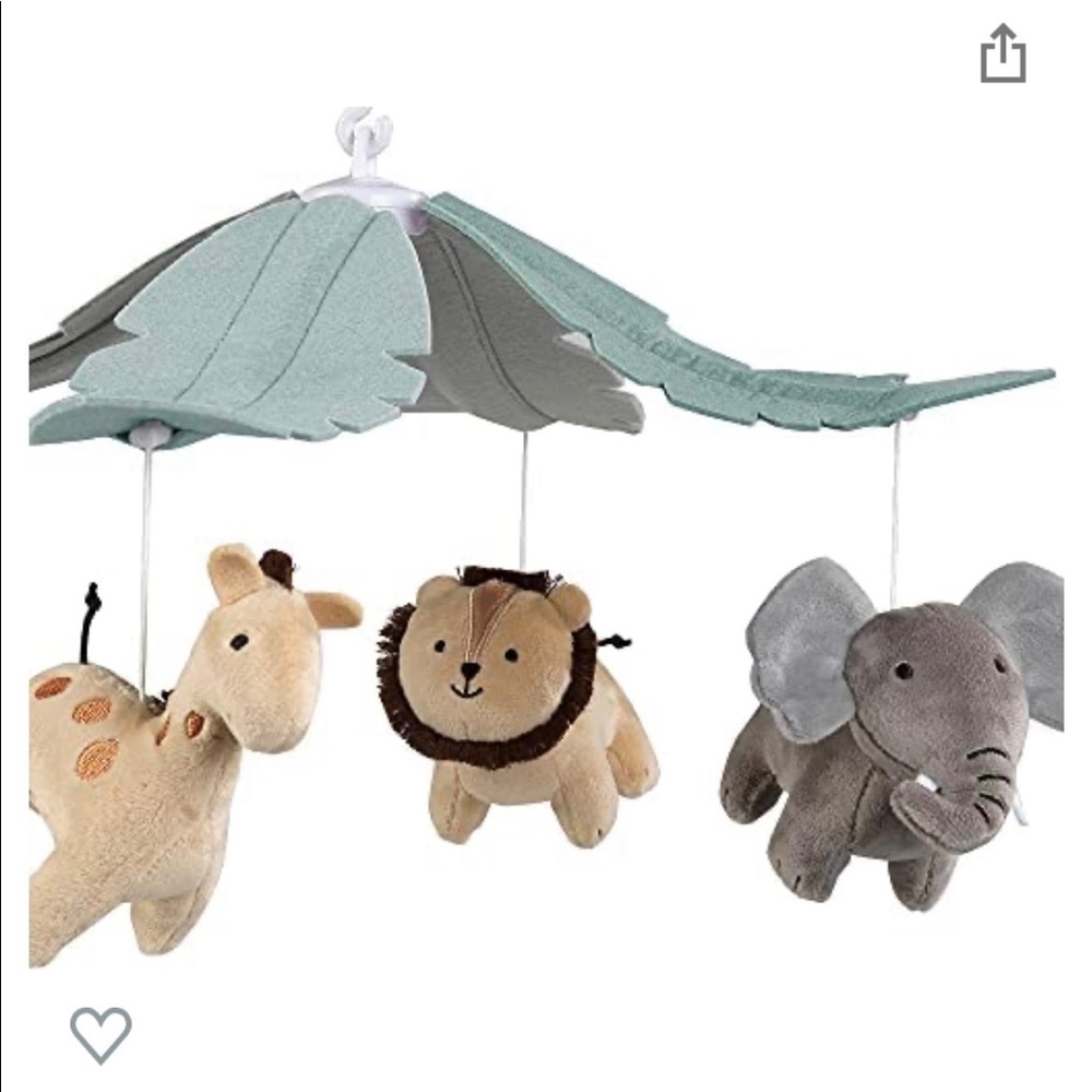 Any crib mobile Safari animals